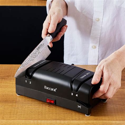 baccarat knife sharpener review|Baccarat The Precision Edge Electric Knife Sharpener .